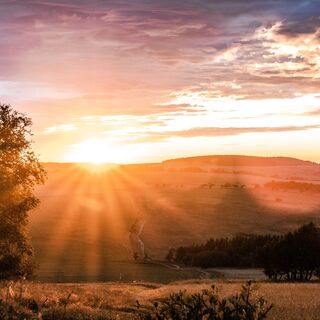 Sonnenuntergang am Mückentürmchen