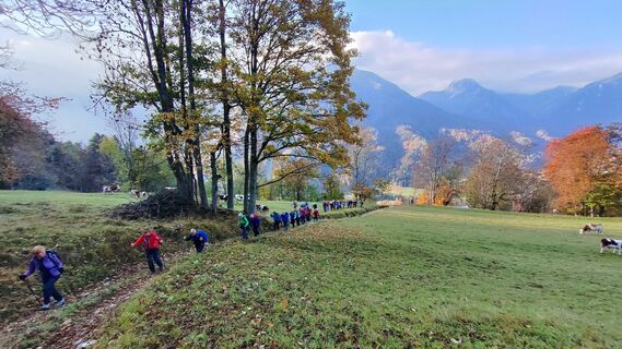 Photo de Dominik Košir le long du parcours
