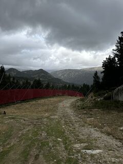 Fotografia z Charly Chatelain na trase