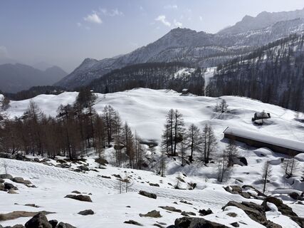 Foto von Andrea Pilone entlang der Tour