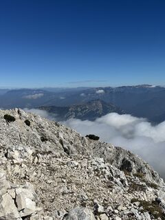 Photo de Agnese Martinelli le long du parcours
