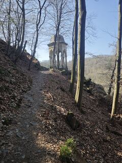 Zdjęcie z Björn Heun wzdłuż trasy