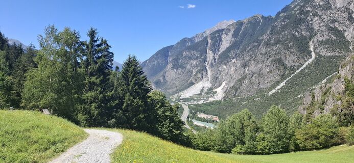 Photo de Christian Freythaler le long du parcours