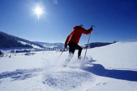Schneeschuhwandern in Oberstaufen