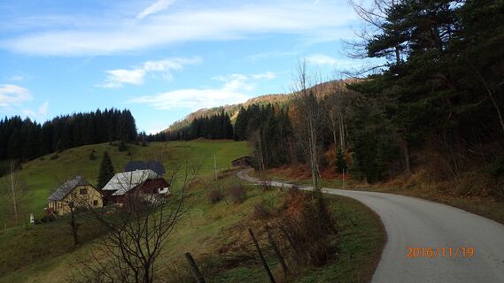 Aufstieg zum Ortbauernkogel