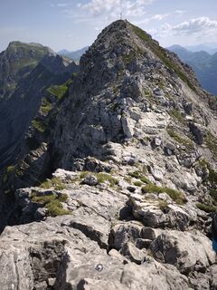 Photo de Armin Herzog le long du parcours