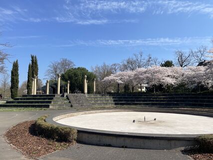 Foto van Albert Klapperich langs de tour