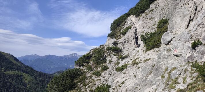 Foto von Iryna entlang der Tour