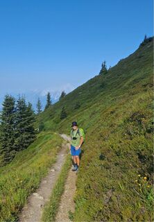 Aufstieg zur Kellerjoch Hütte