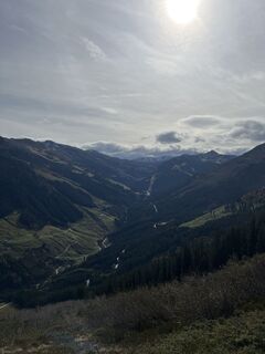 Foto von Johann entlang der Tour