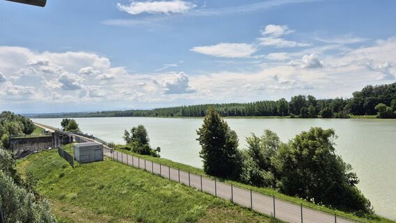 Foto von Claudia Maurer entlang der Tour