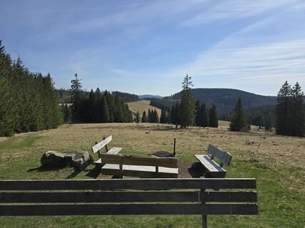Photo de Michel Kennel le long du parcours