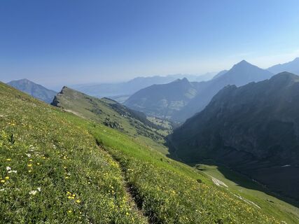 Foto von Simon Grossen entlang der Tour