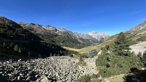 Foto von Rolf Limacher entlang der Tour