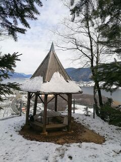 Foto von Dagmar Hofer entlang der Tour