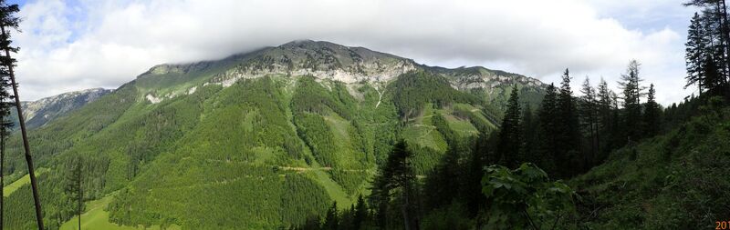 Blick rüber zur Schneealpe