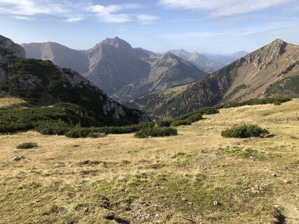 Photo de Helmut Meyer le long du parcours