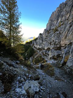 Foto von Gudrun Lippert entlang der Tour