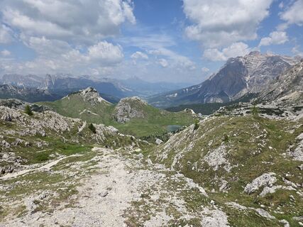 Foto de Gerti Bärnthaler a lo largo del recorrido