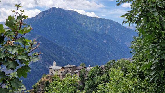 Foto von Fabrizi Mellano entlang der Tour