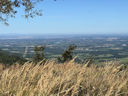 Photo de David Vala le long du parcours