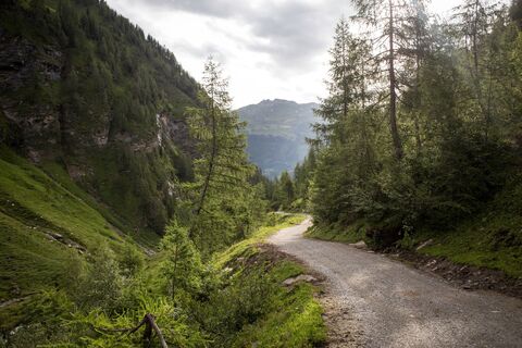 Weg in das Krumltal