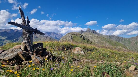 Foto de Diego Occhi a lo largo del recorrido