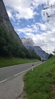 Photo de Márti le long du parcours