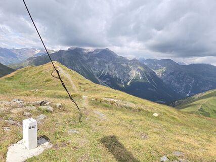 Photo de Helli Leiter le long du parcours