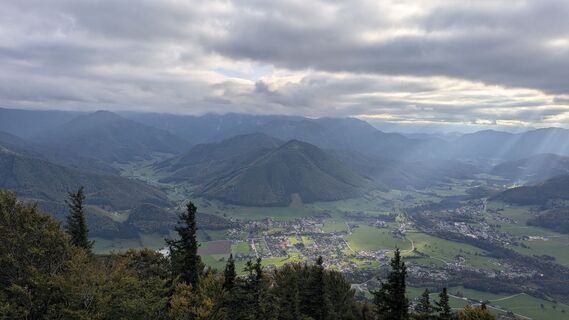 Photo de W.K. le long du parcours