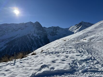 Foto von Emi entlang der Tour