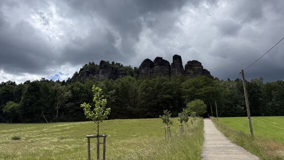 Foto von Daniel Härtel entlang der Tour