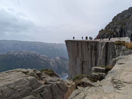 Foto von Günter Steck entlang der Tour