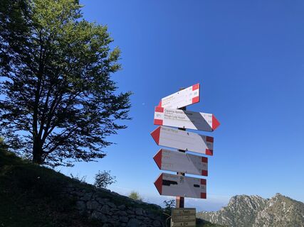 Foto de Marilena Locatelli a lo largo del recorrido