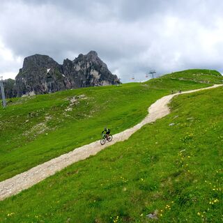 Mountainbiker beim Pfrontener MTB-Marathon