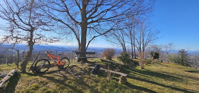 Foto fra Nico underveis på turen