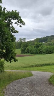 Foto von Elisabeth Vonarburg entlang der Tour