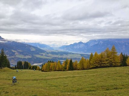 Foto van Andrea Treichl langs de tour