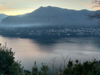 Photo de Daniele Berini le long du parcours