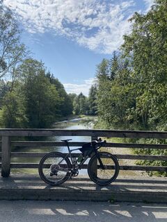 Foto von Sven Krieblin entlang der Tour
