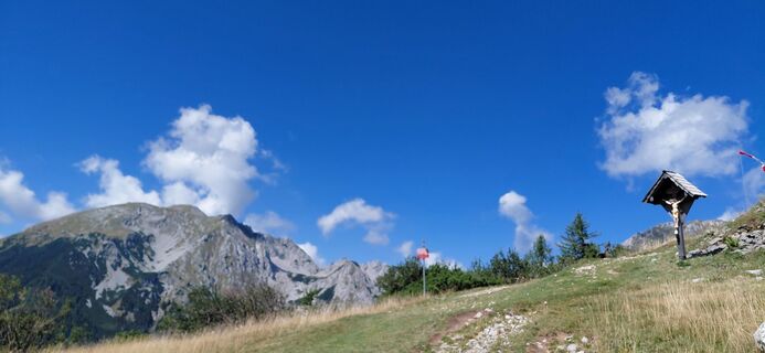 Photo de Stane Korošec le long du parcours
