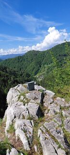 Photo de Stane Korošec le long du parcours