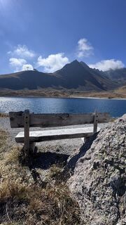 Photo de A.C. le long du parcours