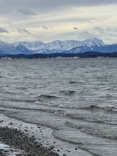 Photo de Denise Miller le long du parcours