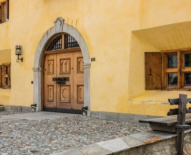 altes Engadinerhaus in Celerina