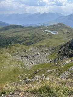 Foto von Arthur entlang der Tour