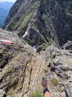 Foto von Chris Stoxreiter entlang der Tour