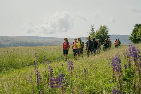 Wanderer an der Vierenstraße