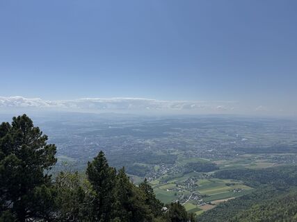 Foto von Hans Schneider entlang der Tour