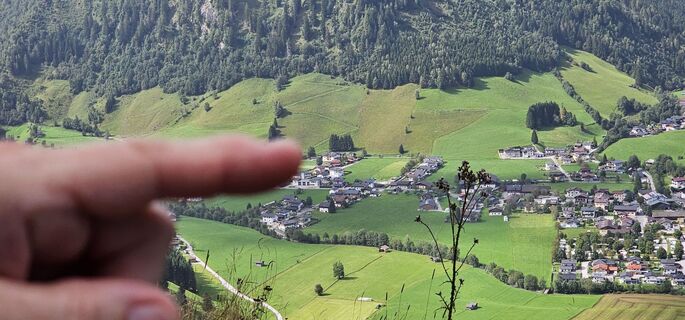 Photo de Hupfi le long du parcours